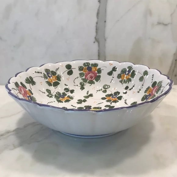 COTTURA HANDMADE FLORAL PATTERN BOWL SMALL - Picture 3 of 15